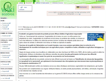 Tablet Screenshot of ecobios.net